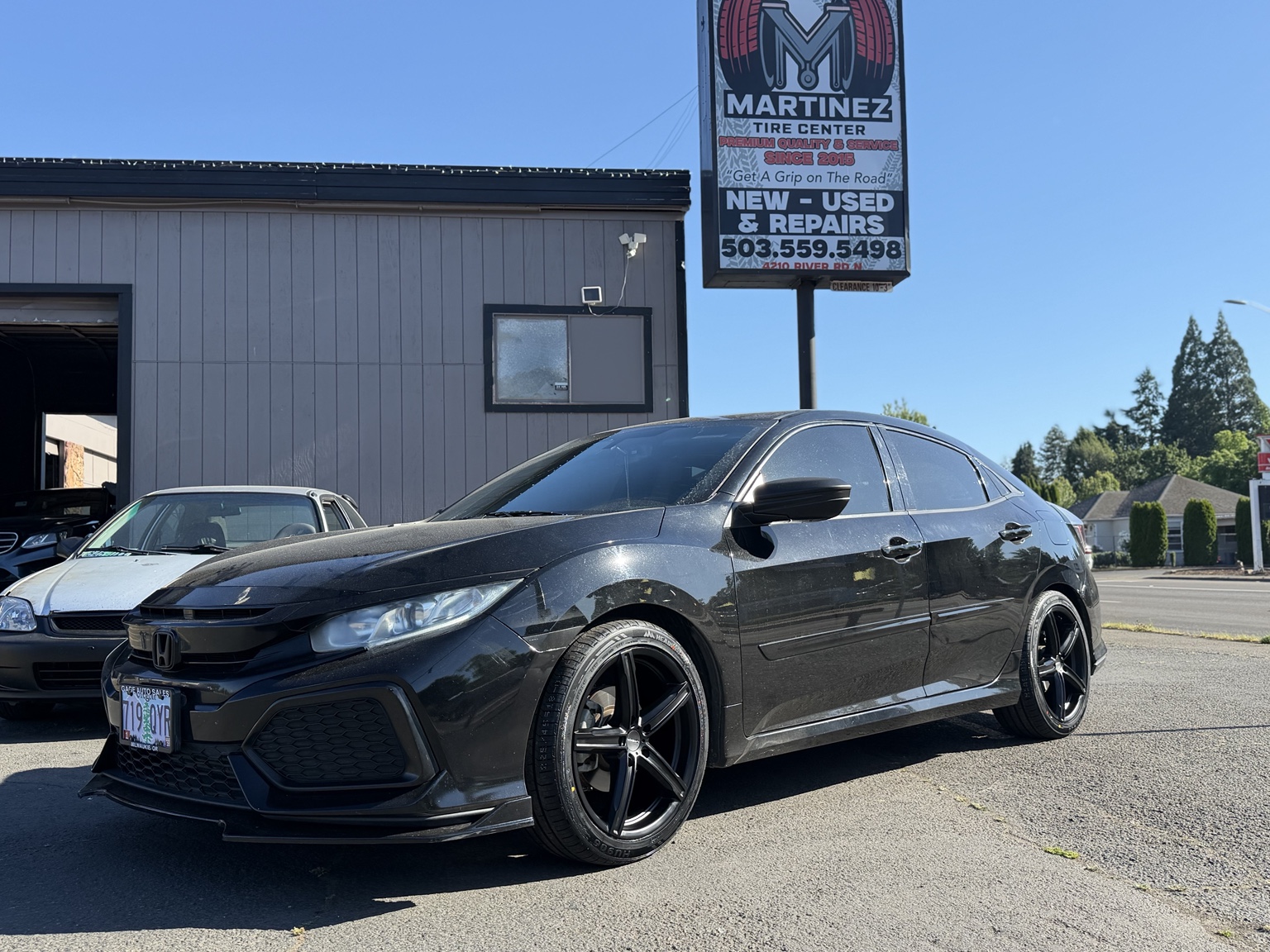 Honda with wheels